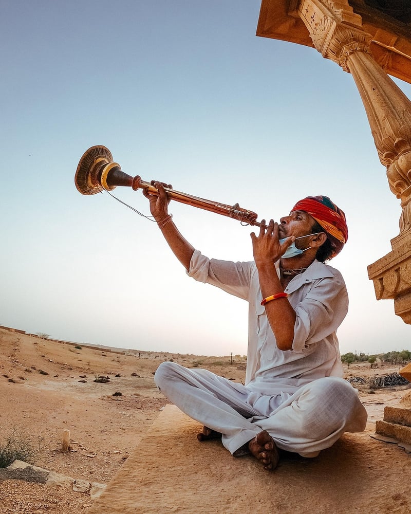 Indian Folk Musician